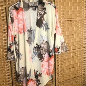 Lime & Chili lightweight flowy cardigan